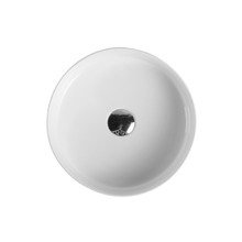 Spin 355mm Round Counter Top Ceramic Basin